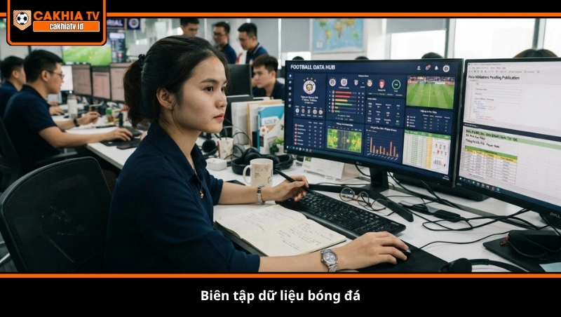 biên tập dữ liệu bóng đá