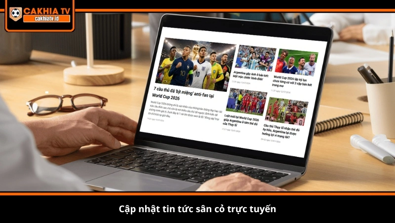 Cập nhật tin tức sân cỏ trực tuyến