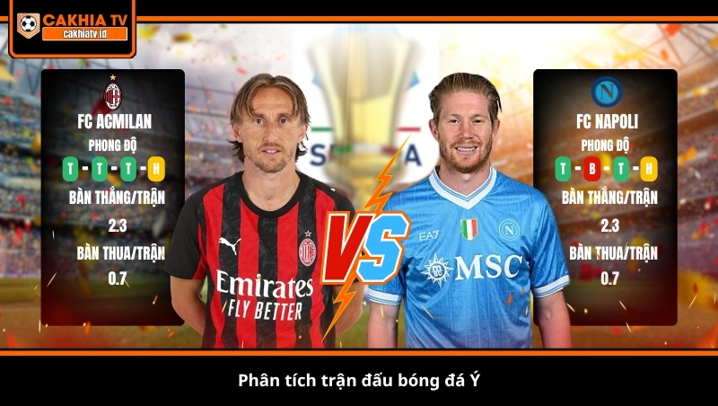 Phân tích trận đấu bóng đá Ý
