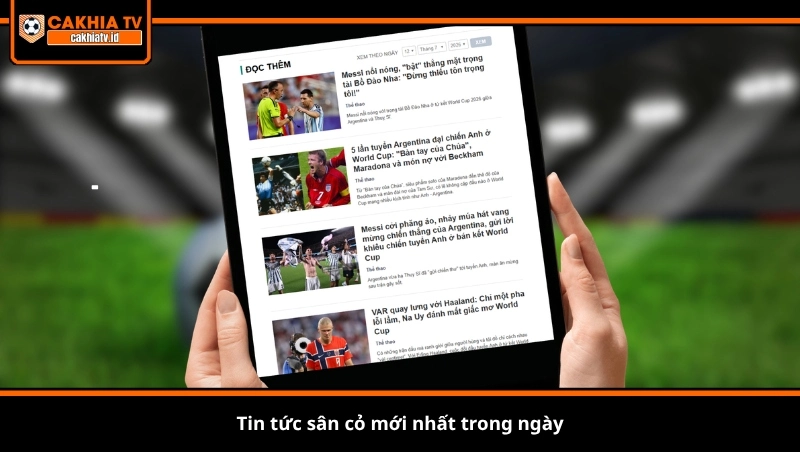Tin tức sân cỏ mới nhất trong ngày